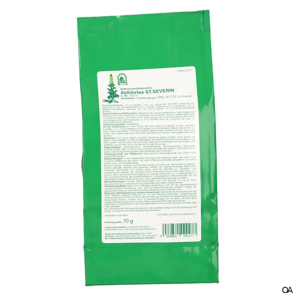 St. Severin Abführtee