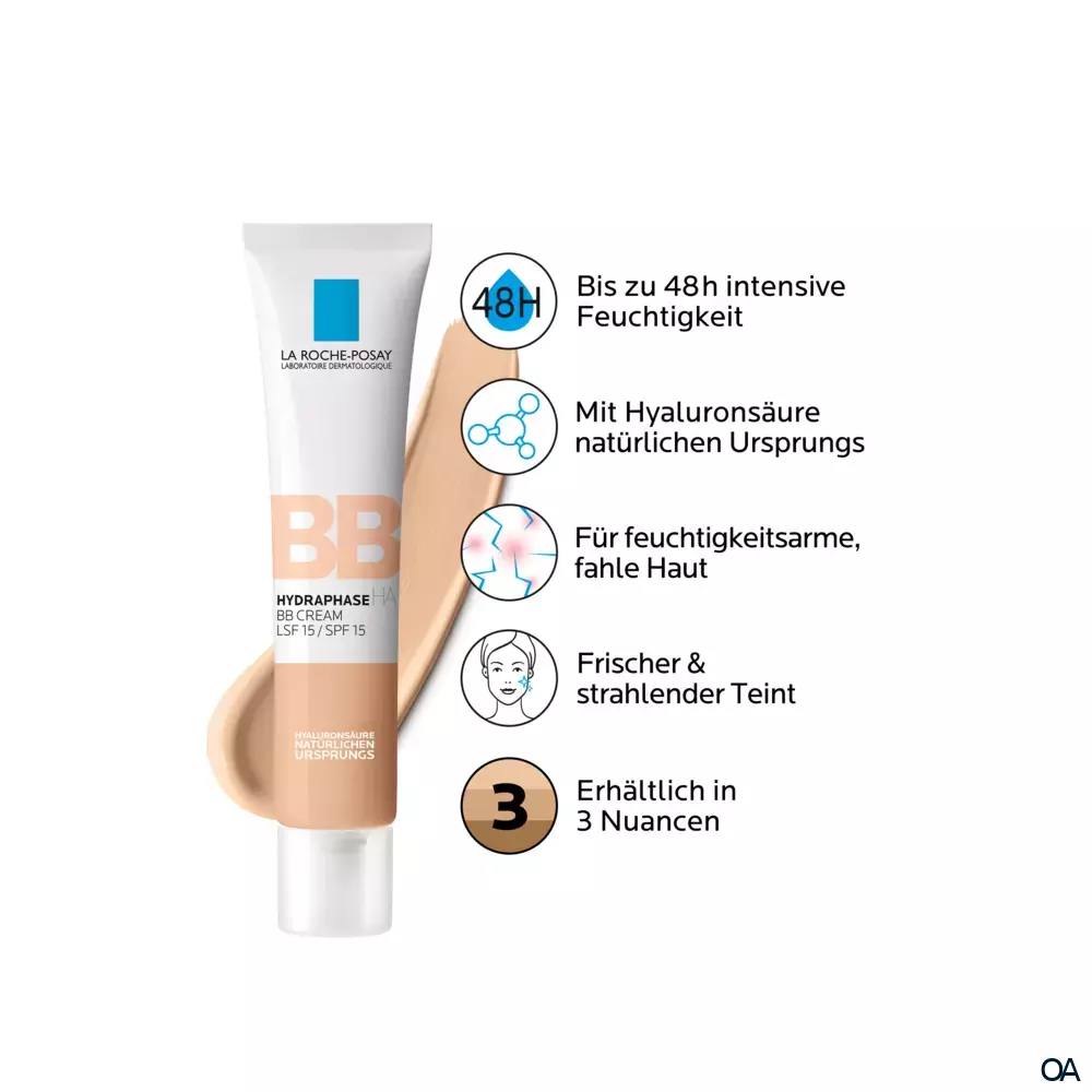 La Roche Posay Hydraphase HA BB Cream Hell LSF 15