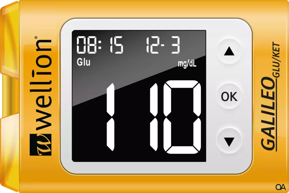 Wellion® GALILEO GLU/KET Blutzucker- & Keton-Messgerät