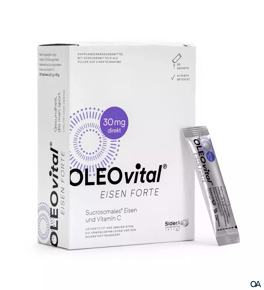 OLEOvital® EISEN FORTE  (30 mg Eisen) Sachets