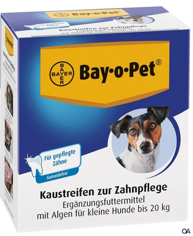 Bay-o-Pet® Zahnpflege Kaustreifen mit Algen für kleine Hunde bis 20 kg