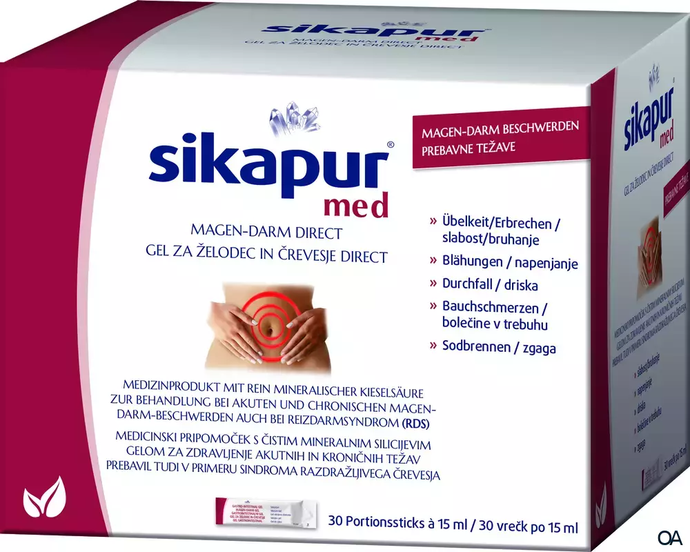 Sikapur med Magen-Darm Gel Direktsticks