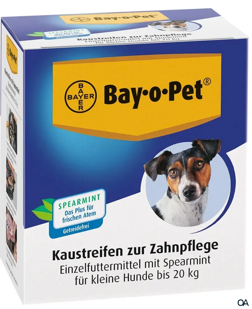 Bay-o-Pet® Kaustreifen mit Spearmint für kleine Hunde bis 20 kg
