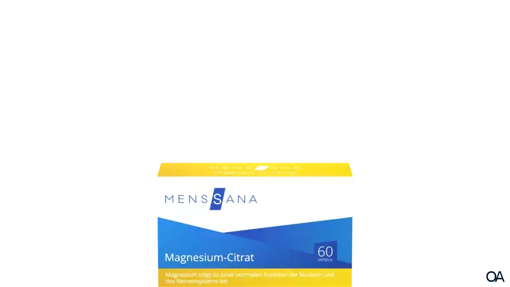 MensSana Magnesium-Citrat Kapseln