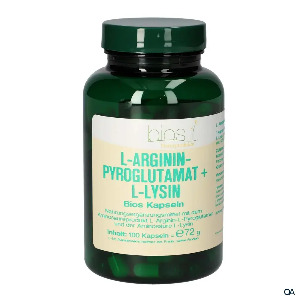Bios L-Argininpyroglutamat + L-Lysin Kapseln