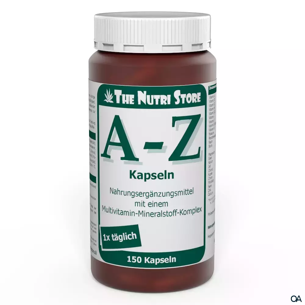 The Nutri Store A-Z Multivitamin Mineralstoff Kapseln