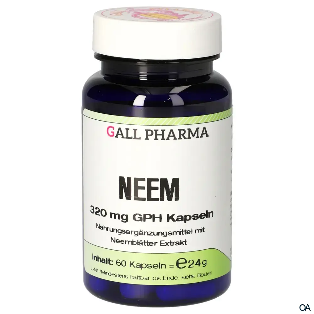 Gall Pharma Neem 320 mg Kapseln
