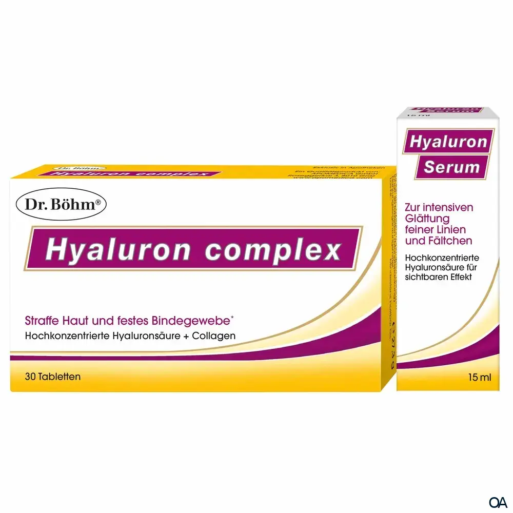 Dr. Böhm® Hyaluron complex Tabletten + Hyaluron Serum