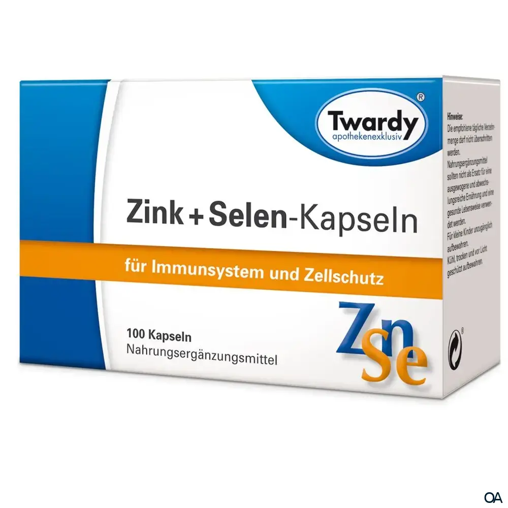 Twardy Zink + Selen‐Kapseln