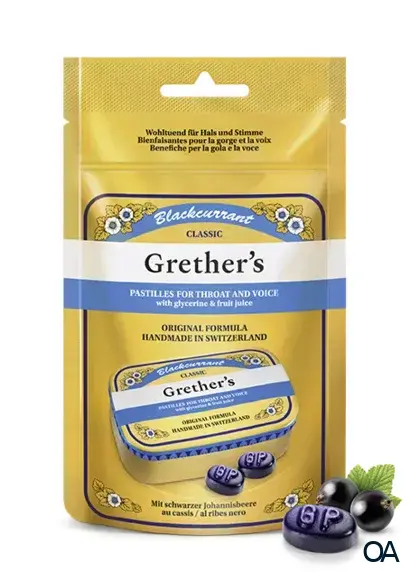 Grether’s Blackcurrant Classic Pastilles