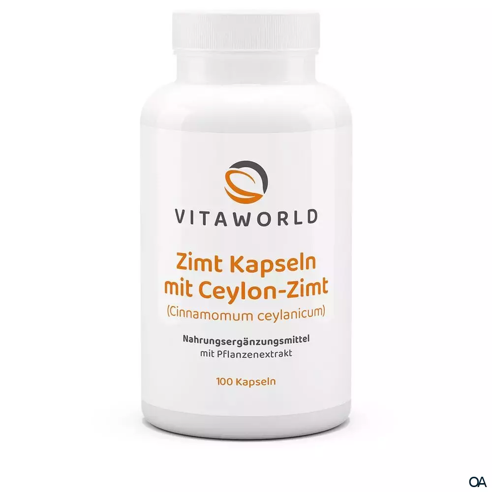 Vitaworld Zimt Kapseln mit Ceylon-Zimt