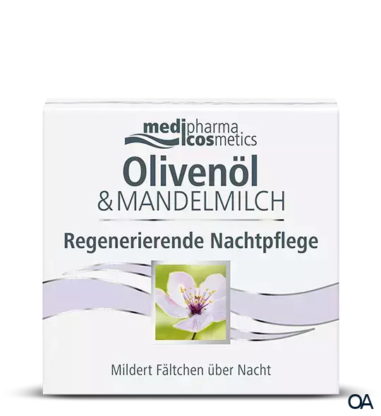 medipharma cosmetics Olivenöl & Mandelmilch Regenerierende Nachtpflege