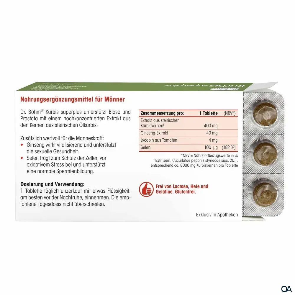 Dr. Böhm® Kürbis superplus Tabletten
