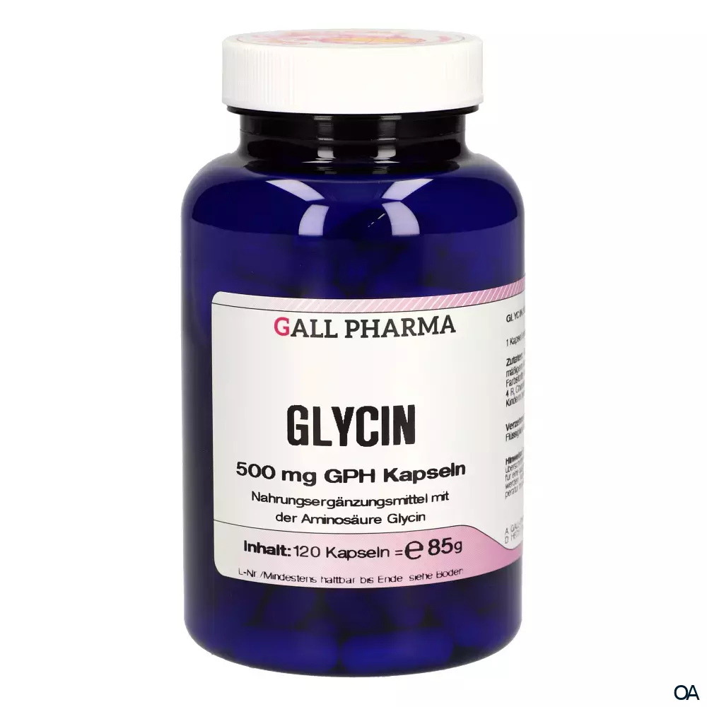 Gall Pharma Glycin 500 mg Kapseln