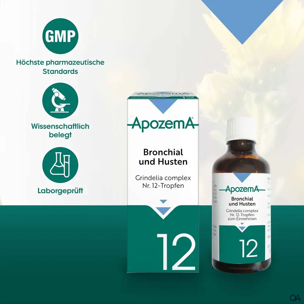 Apozema® Bronchial und Husten Grindelia complex Nr. 12 Tropfen zum Einnehmen