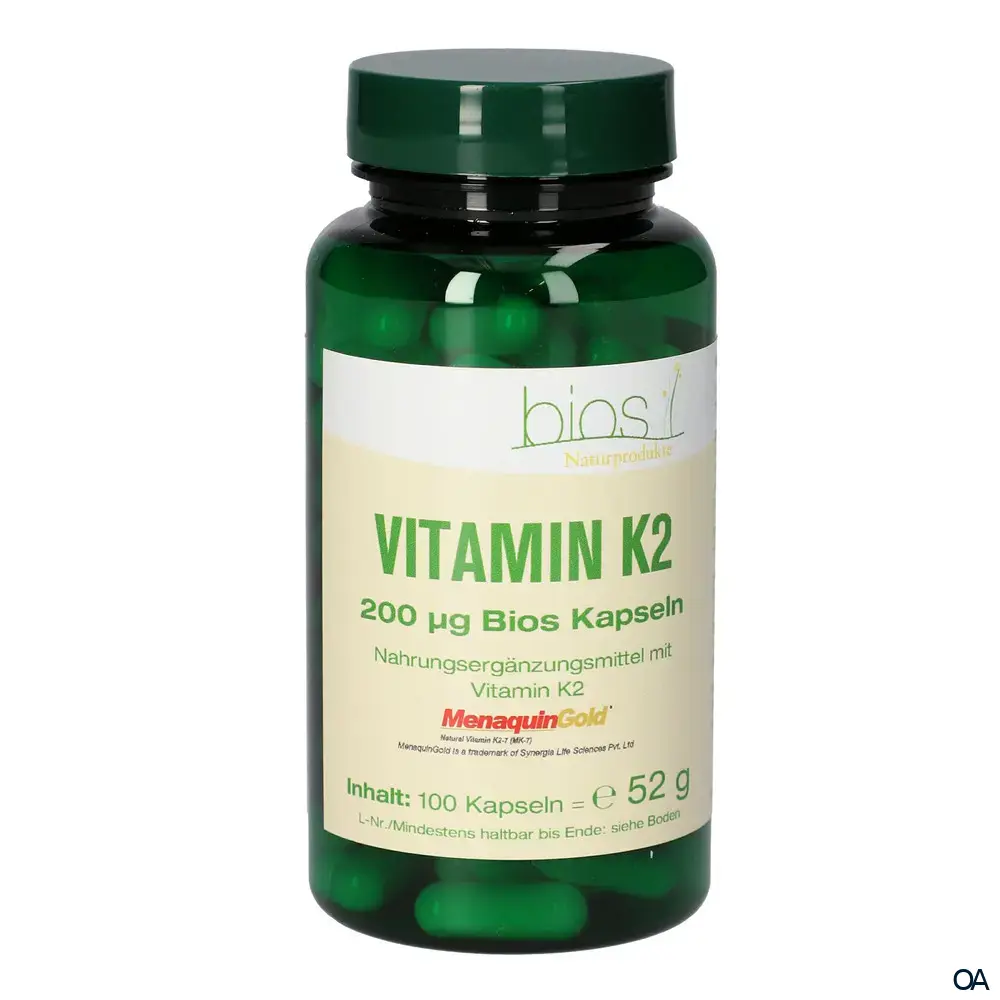 Bios Vitamin K2 200 mcg Kapseln