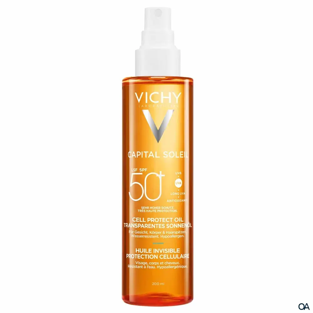 Vichy Capital Soleil Cell Protect LSF 50+ Transparentes Sonnenöl