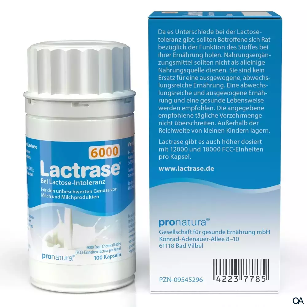 Lactrase® 6000 FCC Kapseln