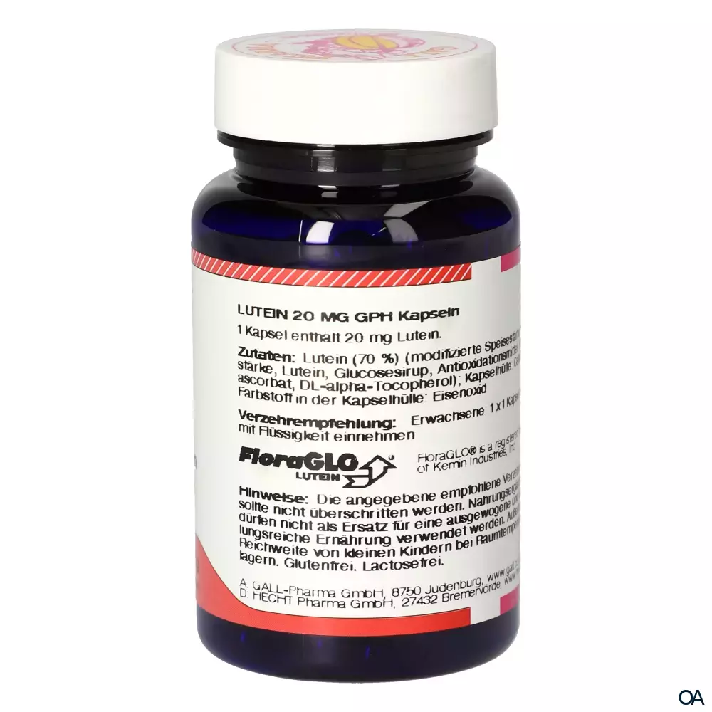 Gall Pharma Lutein 20 mg Kapseln