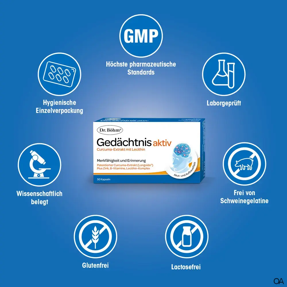 Dr. Böhm® Gedächtnis aktiv Kapseln