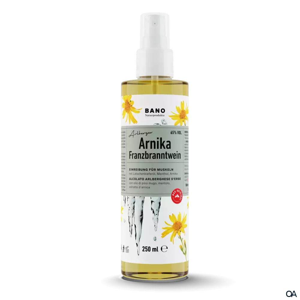 BANO Arlberger Arnika Franzbranntwein Spray