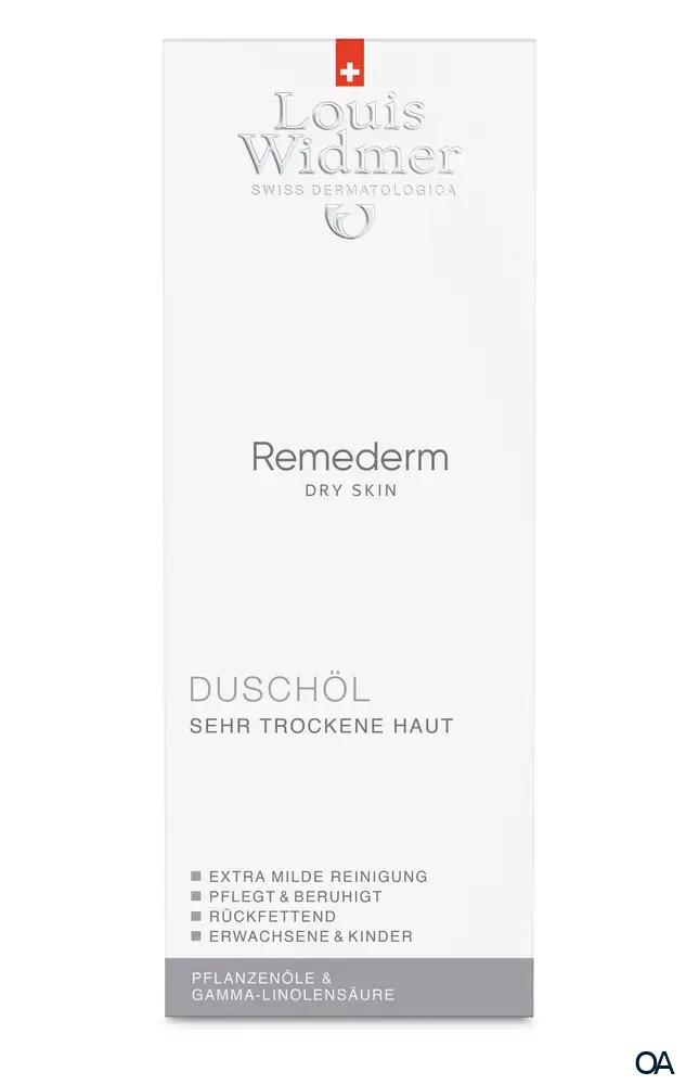 Louis Widmer Remederm Dry Skin Duschöl - leicht parfümiert