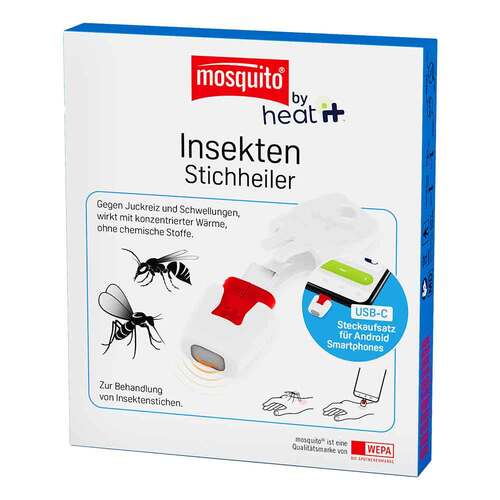 Mosquito Insektenstich-Heiler USB-C by heat it