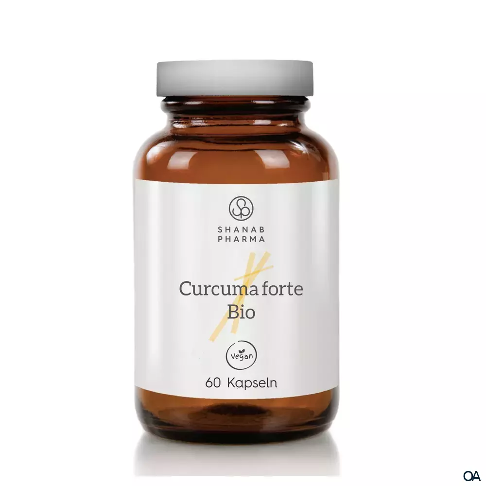 Shanab Pharma Curcuma forte Bio Kapseln