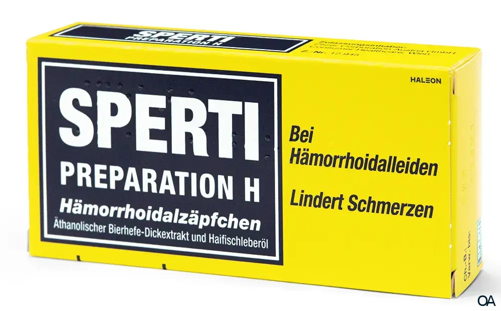 Sperti® Preparation H Hämorrhoidalzäpfchen