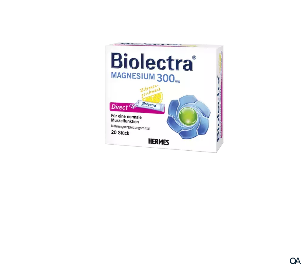 Biolectra® Magnesium 300 mg Direct Zitrone