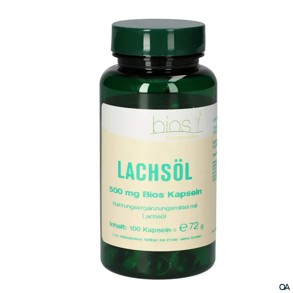 Bios Lachsöl 500 mg Kapseln