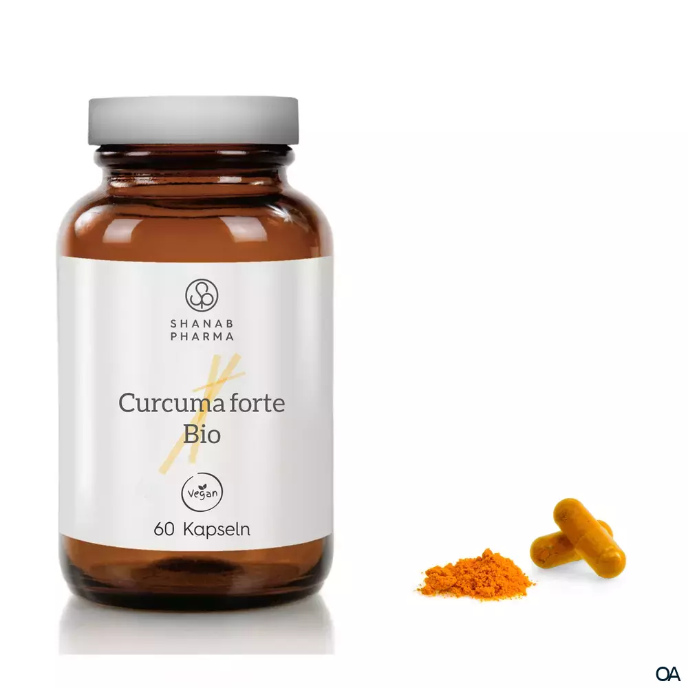 Shanab Pharma Curcuma forte Bio Kapseln