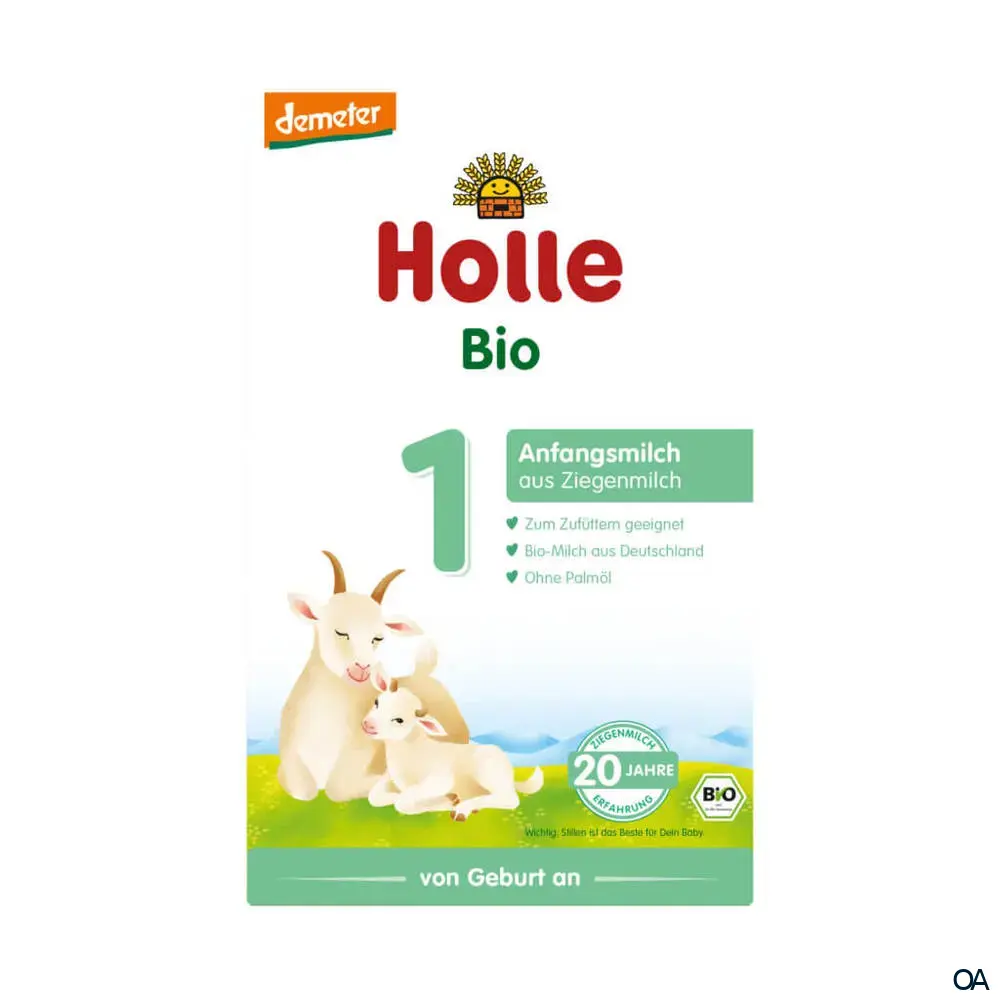 Holle Bio-Anfangsmilch 1 aus Ziegenmilch Pulver Holle Bio-Anfangsmilch 1 aus Ziegenmilch Pulver