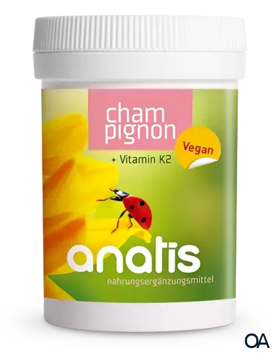 anatis Champignon Vit D+Vit K2 Kapseln