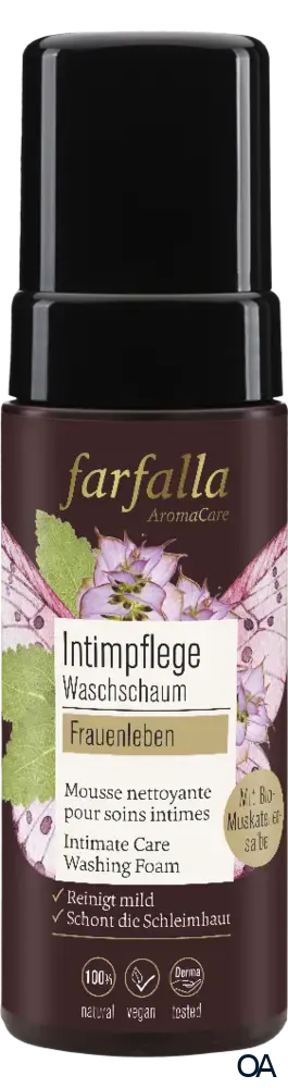 Farfalla Frauenleben Intimpflege Waschschaum