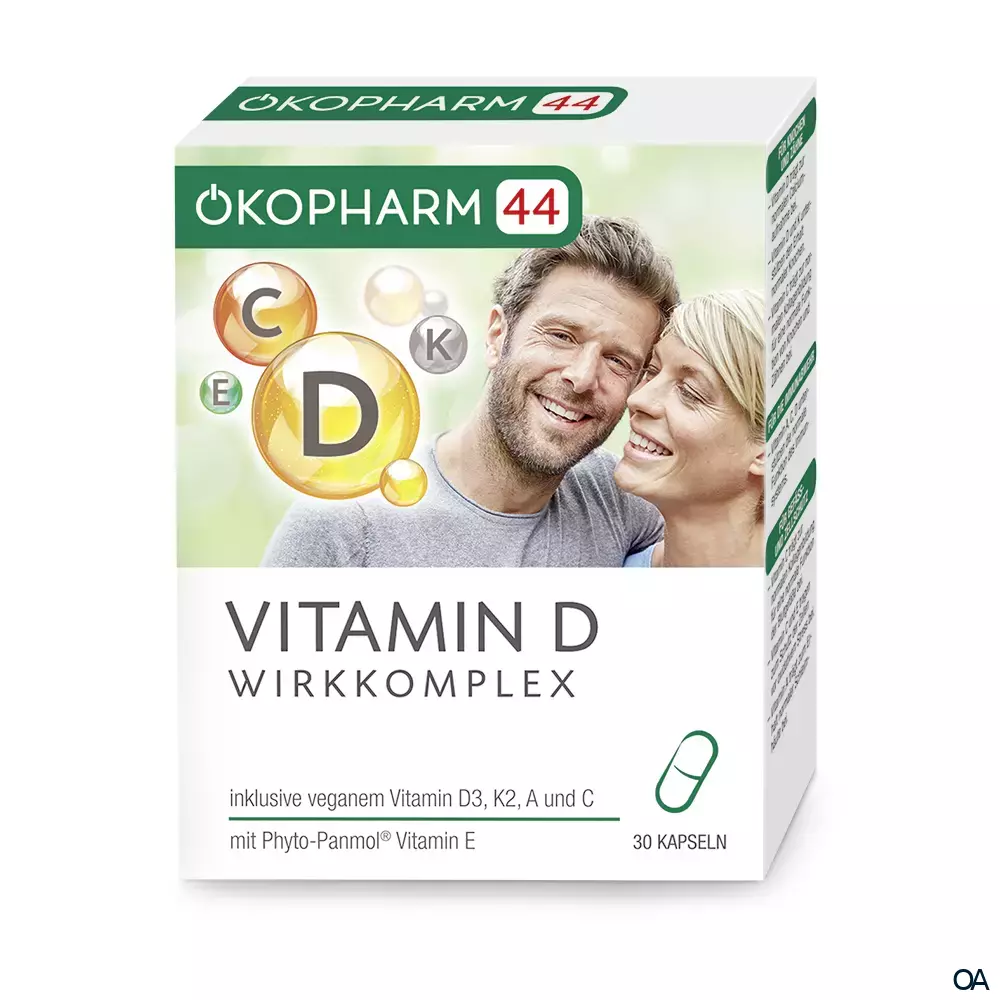 Ökopharm® Für den Vitamin-Haushalt Vitamin D Kapseln