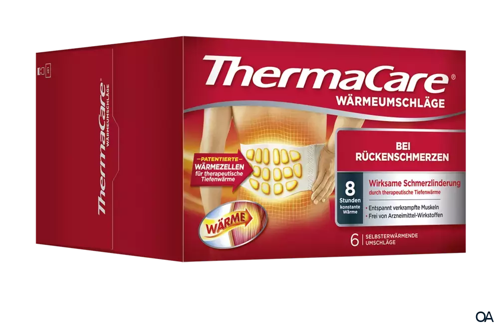 ThermaCare® Rückenumschläge