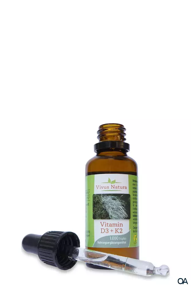 Vivus Natura Vitamin D3+K2 Tropfen
