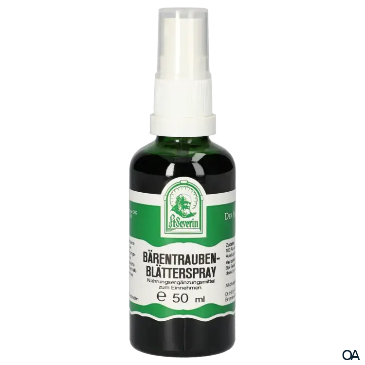 Pater Severin Bärentraubenblätter Spray