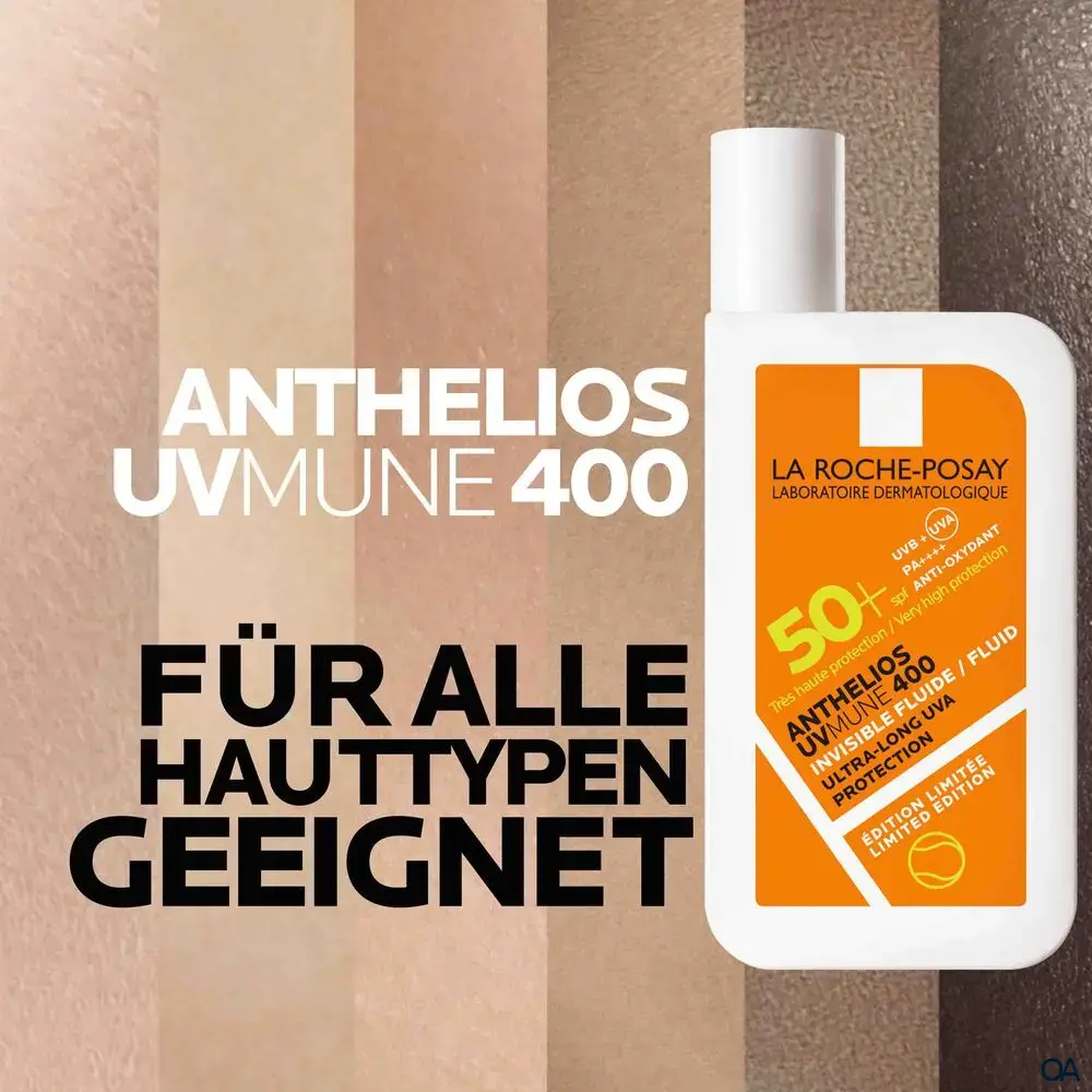 La Roche Posay Anthelios Invisible Fluid UVMune 400 LSF 50+ - Tennis-Limited Edition