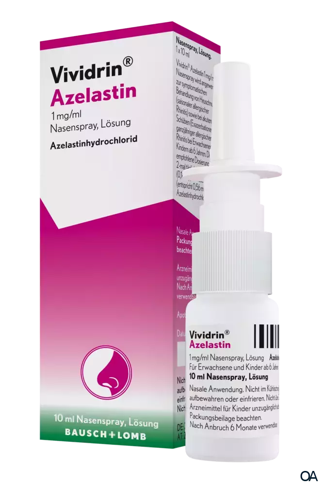 Vividrin Azelastin Nasenspray