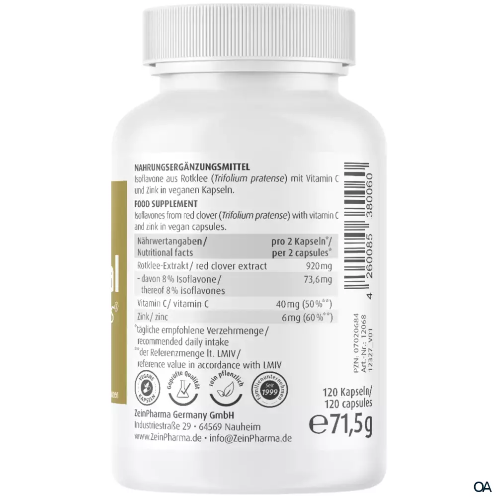 ZeinPharma MenoVital plus® 460 mg Kapseln