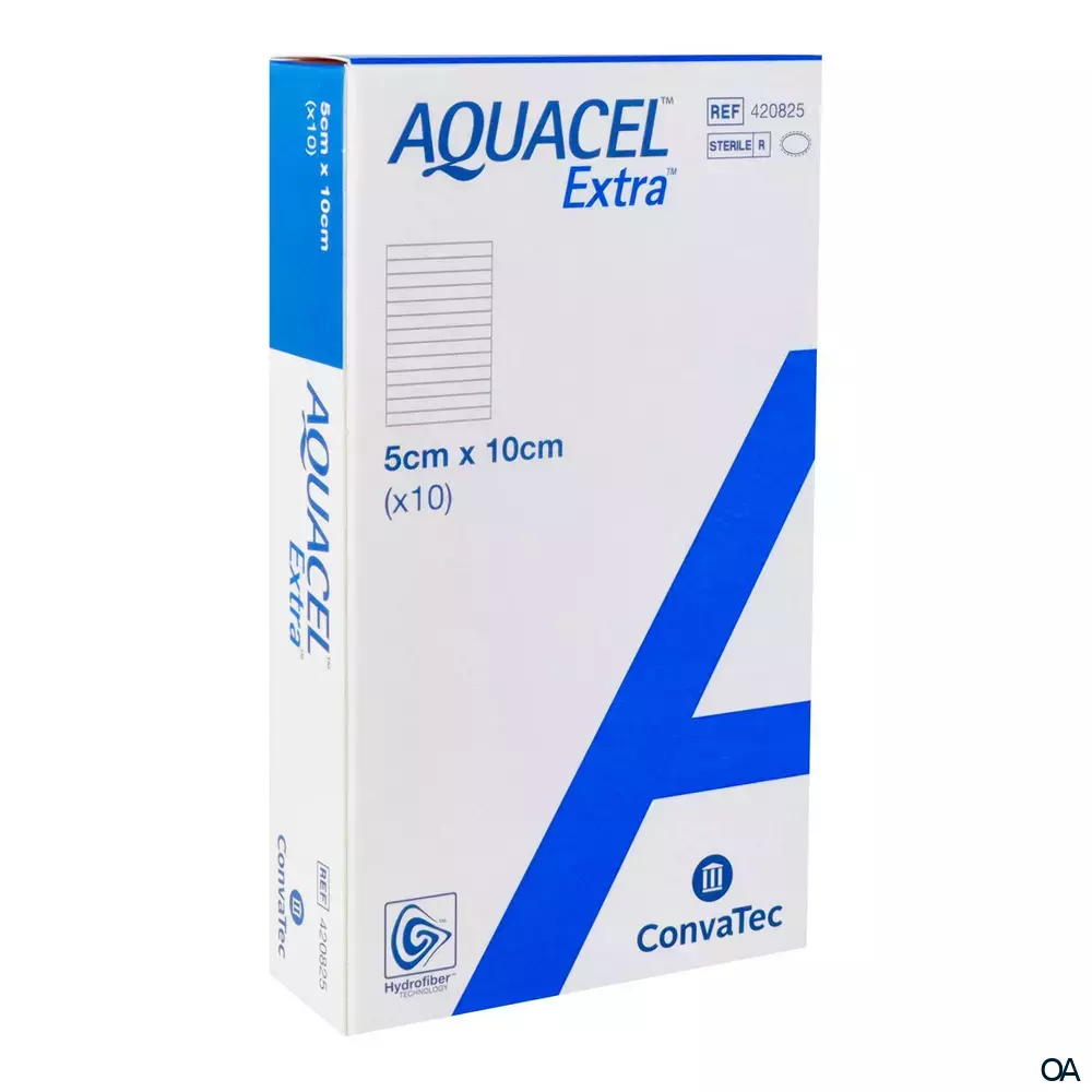 Convatec AQUACEL® Extra Wundauflage, steril, 5 x 10 cm