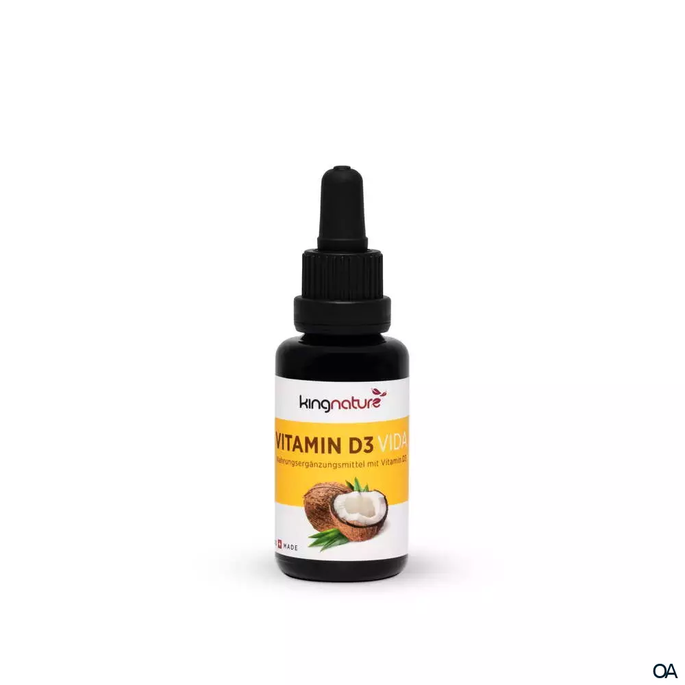 Kingnature Vitamin D3 Vida Tropfen
