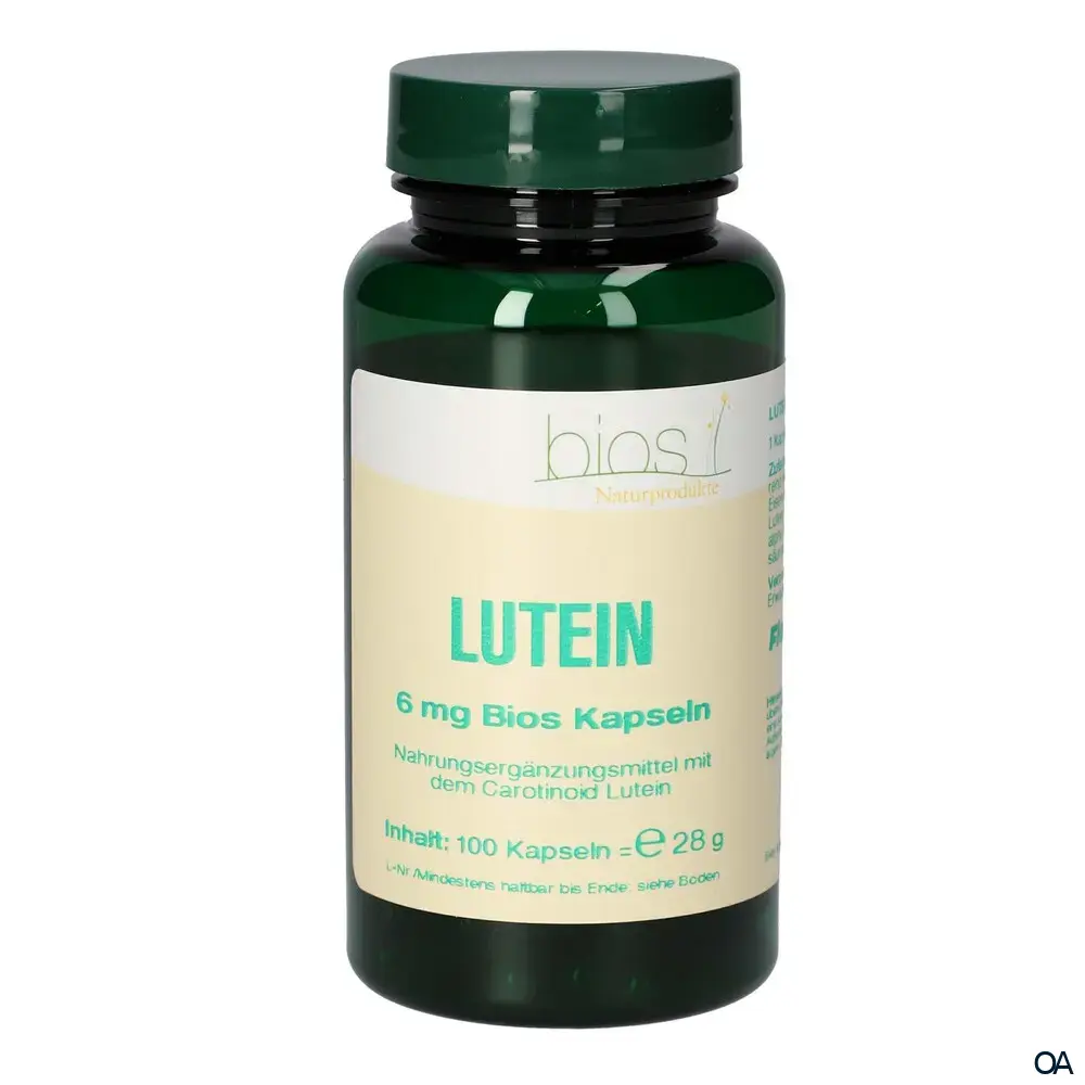 Bios Lutein 6 mg Kapseln Bios Lutein 6 mg Kapseln