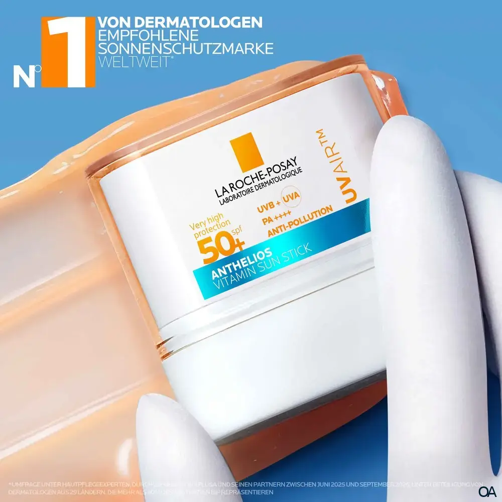 La Roche Posay Anthelios UV Air Stick LSF 50+ transparenter Sonnenschutz-Stick