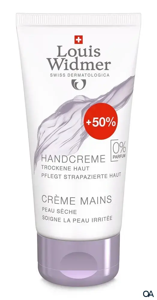 Louis Widmer Handcreme - ohne Parfum
