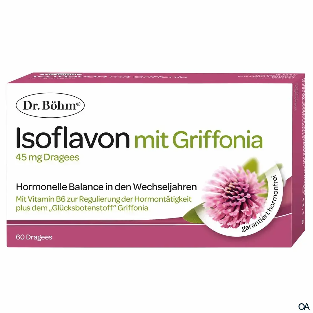 Dr. Böhm® Isoflavon mit Griffonia 45 mg Dragees
