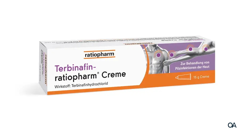 Terbinafin ratiopharm® Creme