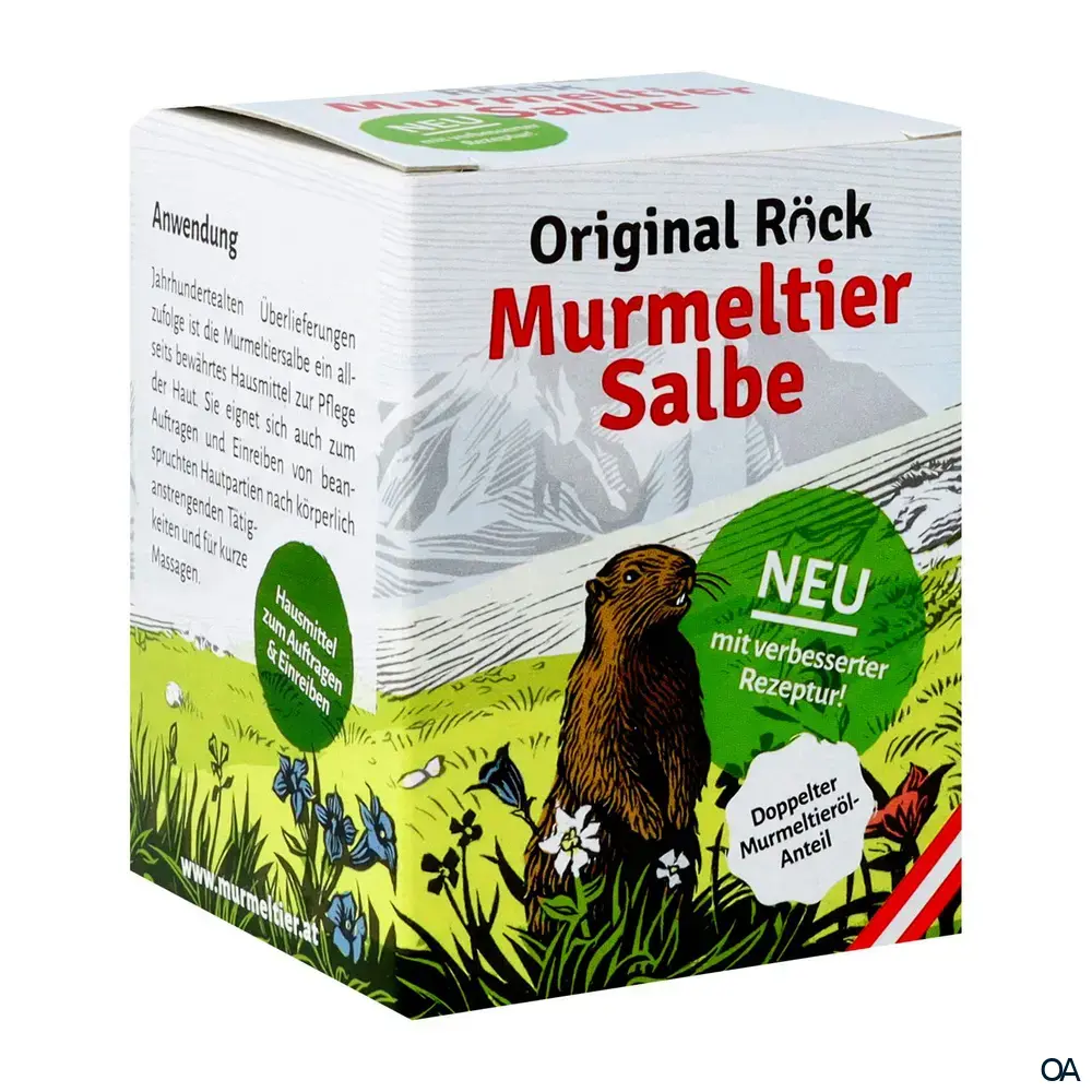Original Röck Murmeltier Salbe